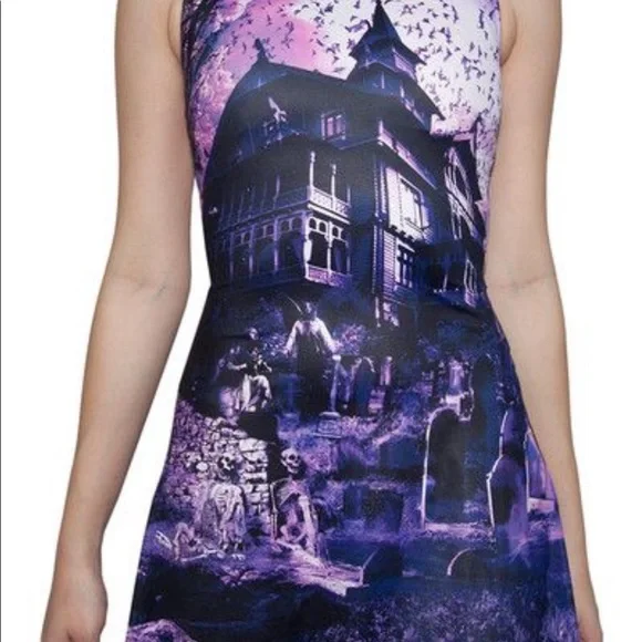Blackmilk Dresses | Blackmilk Clothing Haunted House Purple Play Dress | Color: Purple | Size: Xs | Haus_Of_Luxe's Closet